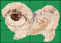 Pudel (silvergr&aring;; toy-)